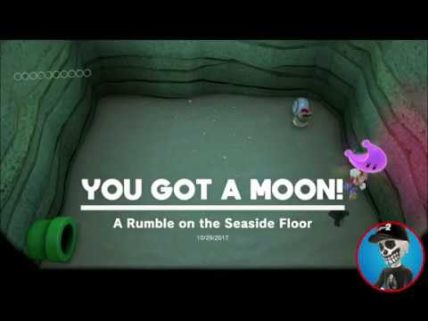 Super Mario Odyssey Guide Seaside Kingdom Power Moon # 41