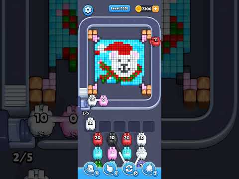 Pixel Flow Level 2228 Walkthrough