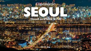 3 day itinerary of Seoul , Korea | Exploring Seoul City, VLOG filmed on iPhone