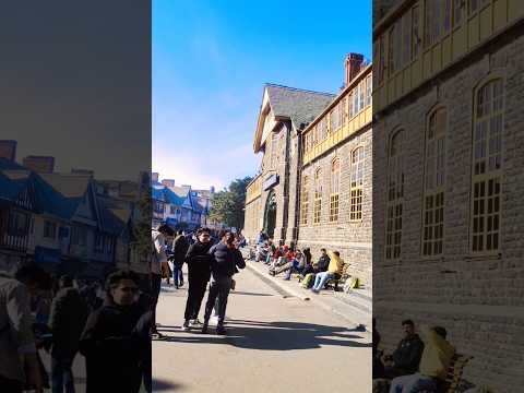 #shimla #indianhillstation #mall #shimla #mahi