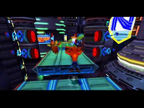Crash Bandicoot - Warped (PS1) 105% Walkthrough pt39 - Gone Tomorrow Both Gems