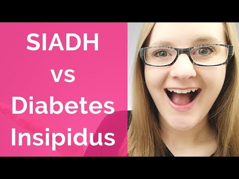 SIADH vs Diabetes Insipidus