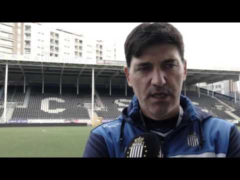 Felice Mazzu avant Waasland-Beveren - R.Charleroi S.C