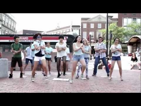 PSY (싸이) - "HARVARD SQUARE STYLE" (GANGNAM STYLE / 강남스타일) ~ Dance Cover/Flashmob
