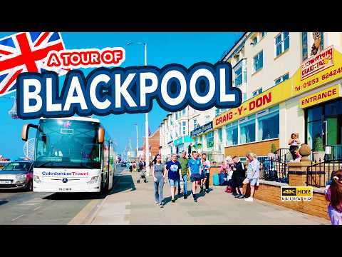 Blackpool | Amazing Tour of Blackpool from Pleasure Beach to Blackpool Tower  | 4K Walking Tour
