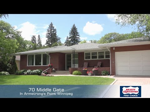 House For Sale at 70 Middle Gate in Armstrong's Point Winnipeg