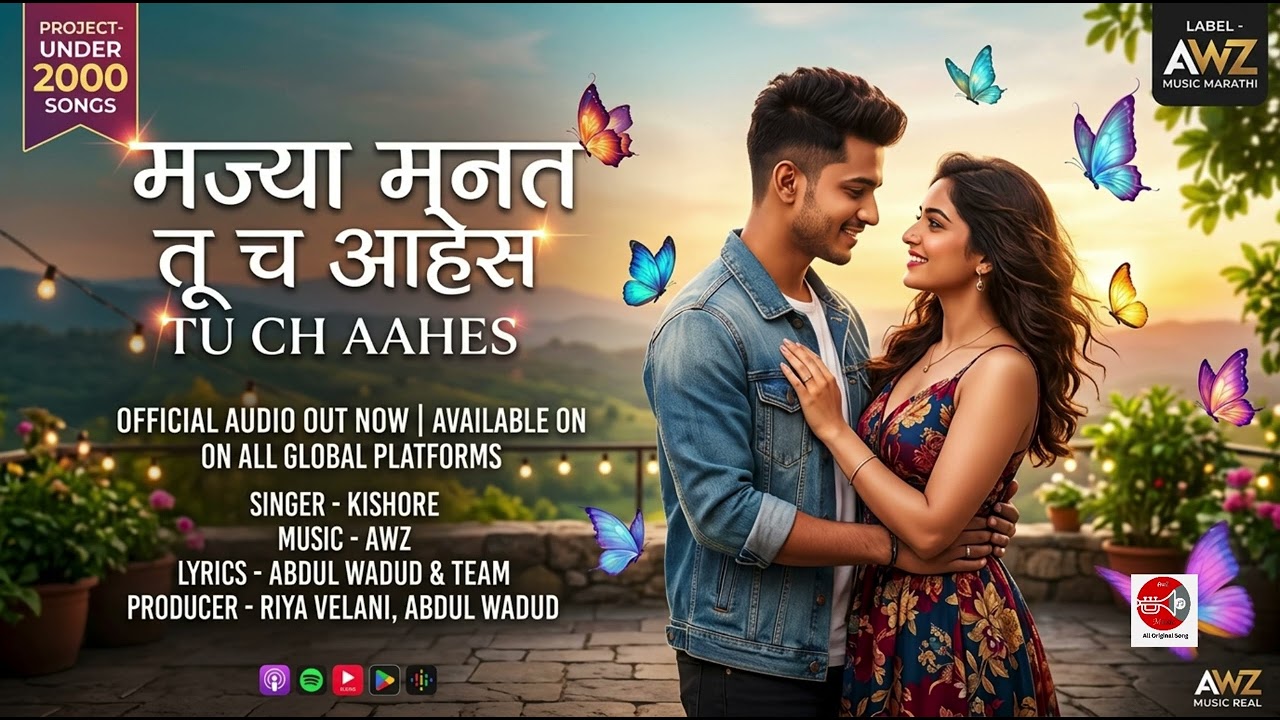 Mazya Manat Tu Ch Aahes Kishore AWZ Music Marathi New Marathi Song 2026 by AWZ Music Marathi