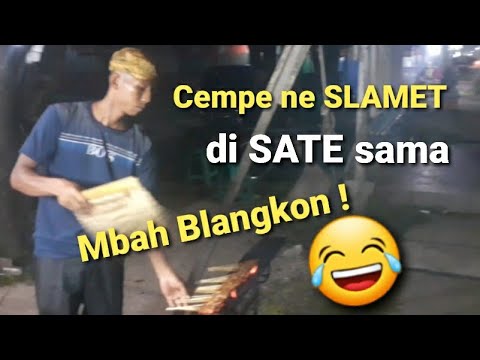 Mbah Blangkon Nyate Cempe ne Slamet.