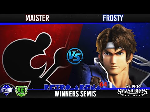 Ultimate Singles  WINNERS SEMIS - Maister (Game n Watch) vs Frosty (Richter)