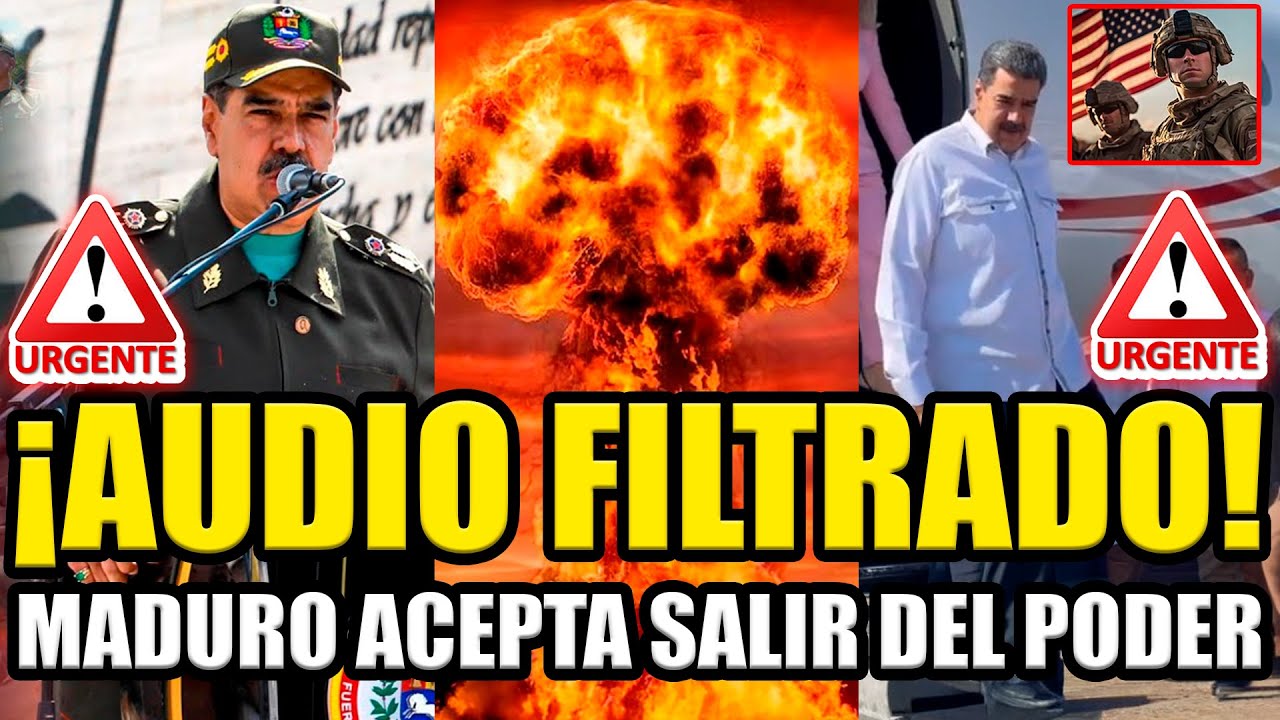 🚨¡AUDIO FILTRADO! ¡MADURO ACEPTARÍA SALIR DEL PODER, SEGÚN EL CANCILLER DE COLOMBIA! | FRAN FIJAP