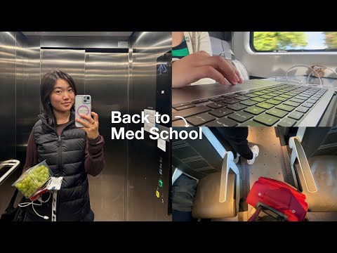 Back to school...get ready with me for my first clinical placement