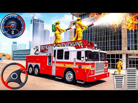 Fire Truck Driving Simulator 2026 - Extreme Fire Fighting Job 🚨🔥 (Android Gameplay)