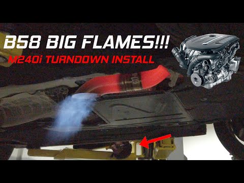 B58 BIG FLAMES!!!🔥🔥 Putting the Stock BMW Turbo to the Test!? (HEADPHONE USERS BEWARE)