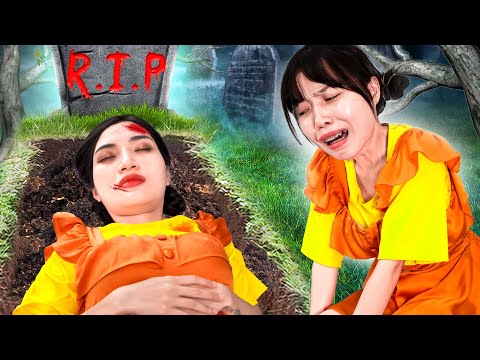 Sorry Mom Doll... Please wake up!! - Very Sad Story FNF vs Squid Game Real Life Compilation