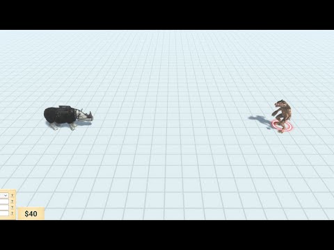 Steelnoceros vs all units - Animal Revolt Battle Simulator