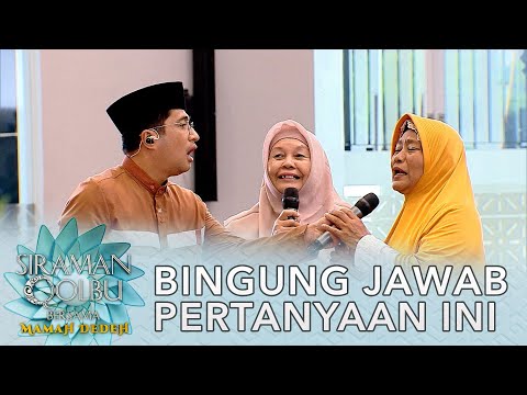 Lucu Banget, Bertanya Pakai Bahasa Jawa - Siraman Qolbu Mamah Dedeh