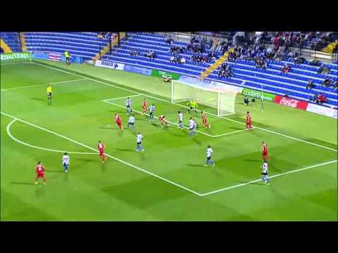 Gol Santi Jara: Jª17 Hércules CF - Real Sporting (narración Luis Eduardo García)