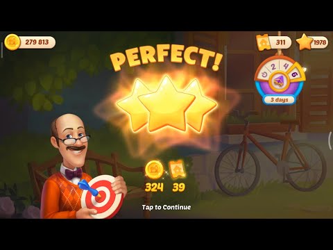 homescapes level 2377 - one shot edition played in 2021