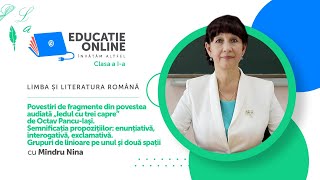 Povestiri de fragmente din povestea „Iedul cu trei capre”