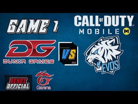EVOS ESPORTS VS DG ESPORTS | GAME 1 | TOURNAMENT CODM DGWIB