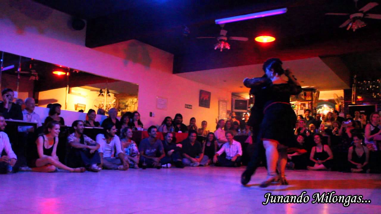 AYELEN QUIROGA Y KLEBER QUEIROZ en MILONGA10