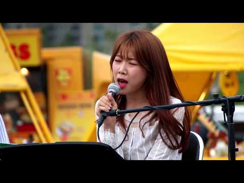 170602 이시은 - 숨 (반포한강공원 버스킹) 직캠 (COVER 박효신)