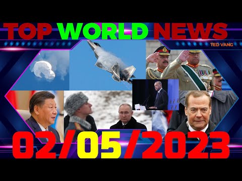 TOP WORLD NEWS💥MEKAS TUA SUAV LUB ZAIS POOB [N.KOREA & CHINA] ROG UKRAINE 02/05/2023