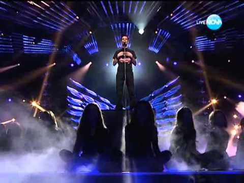 The X Factor Bulgaria Plamen Mitashev - "Robbie Williams - Angels" (04.10.2013)