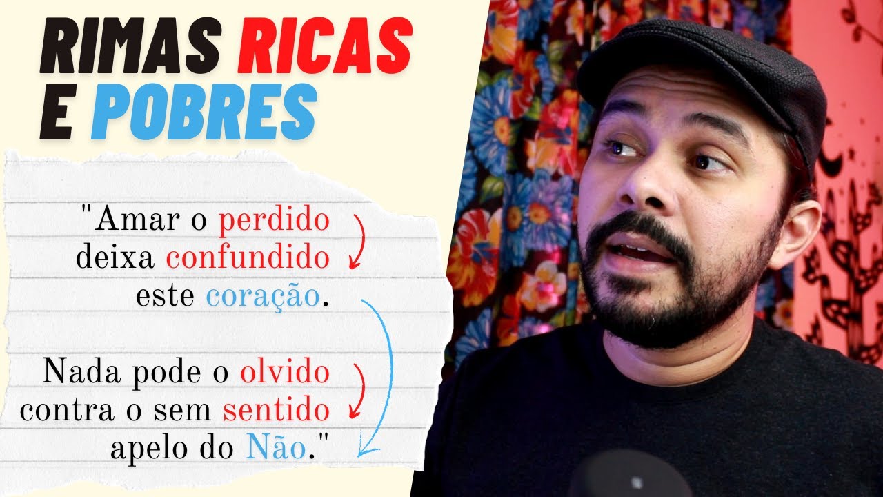 O que é uma RIMA RICA e uma RIMA POBRE?