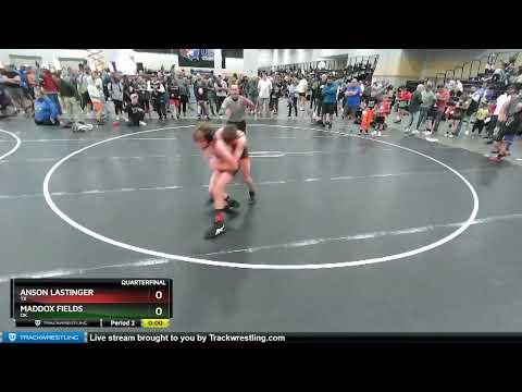 98 Lbs Quarterfinal - Maddox Fields, OK Vs Anson Lastinger, TX 05a9