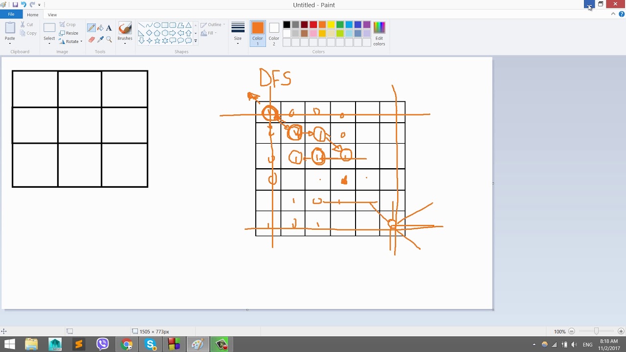DFS - Count total islands from BMP image