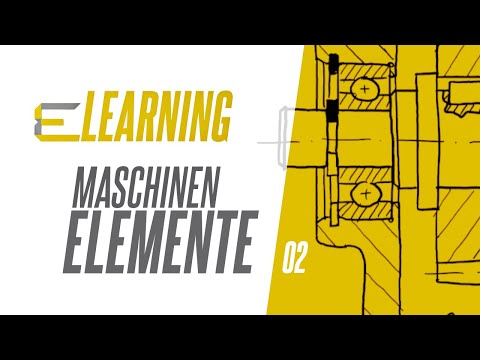 Maschinenelemente – Lager und Lagerungen – 02 – Konstruktion einer Fest-Los-Lagerung