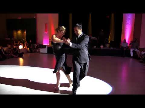  Sebastian Arce,    Carlos Espinoza,    and  Noelia Hurtado Pitruzzella  are  dancing  at  Tango Maya Festival  in  2017