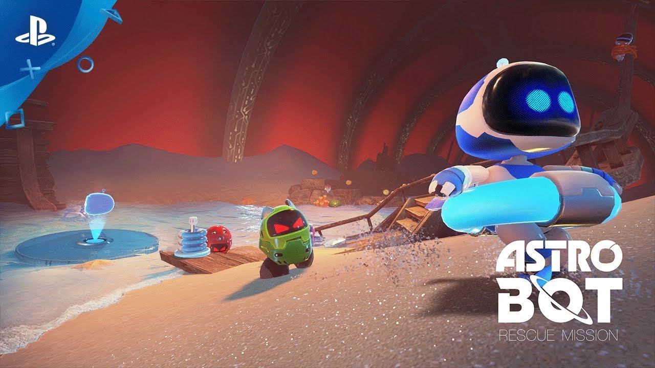 Los Orígenes de Astro Bot Rescue Mission, Disponible desde Hoy