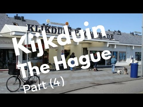 Kijkduin, promenade, The Hague (Den Haag), The Netherlands (4/5) Seaside resort Tour (4K)