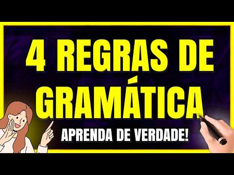 The 4 GRAMMAR Rules You NEED TO MASTER!