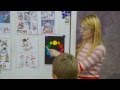 урок ИЗО "Снеговики" 
