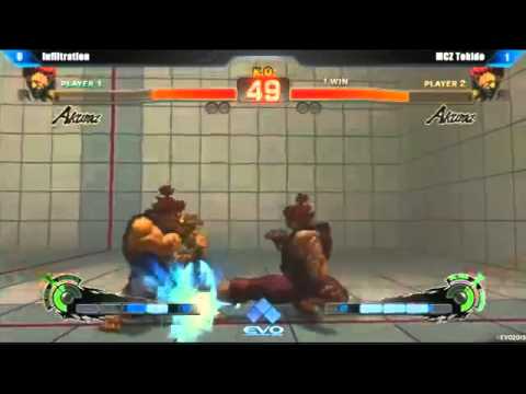 Infiltration vs MCZ Tokido SSF4 AE EVO 2k13 Loser´s Finals