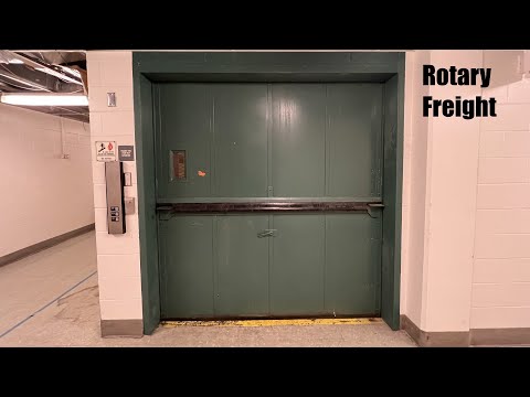 Slightly Modernized Long Freight Elevator @ Urbauer Hall​ - WU - St. Louis, MO