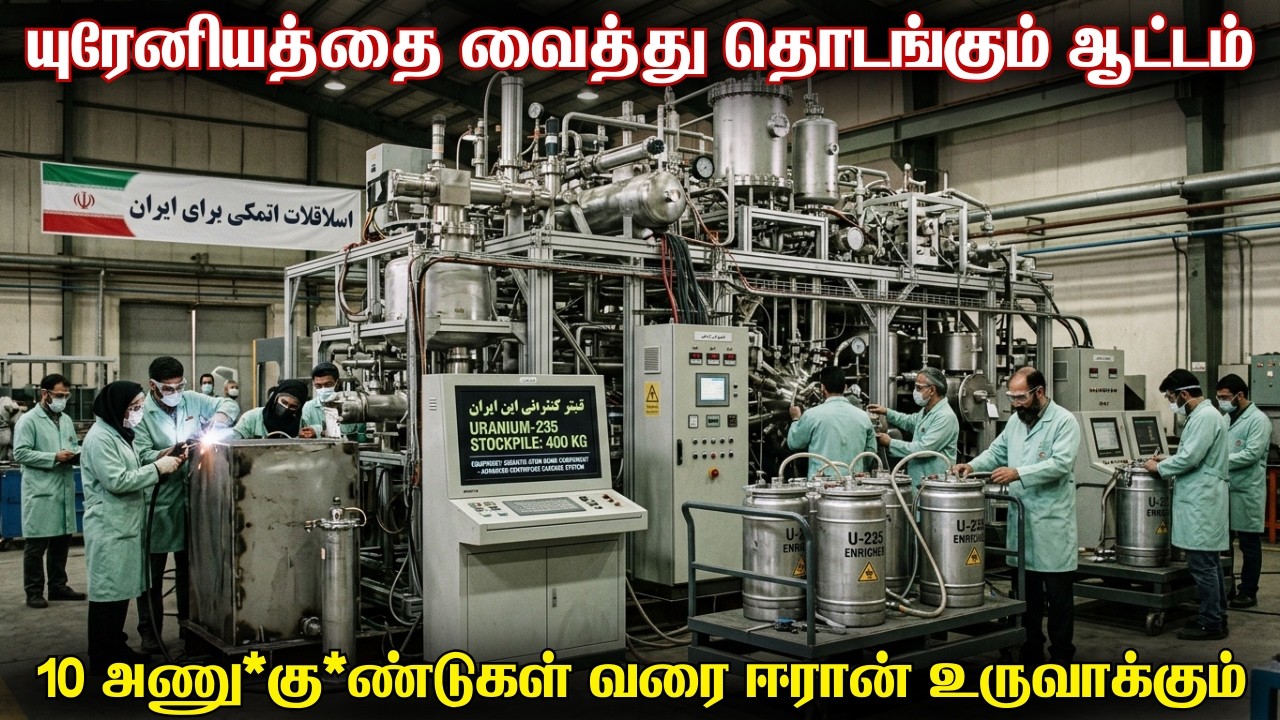 10 அணு*குண்டு*களை ஈரானால் உடனடியாக செய்ய முடியும் | 60% ச?