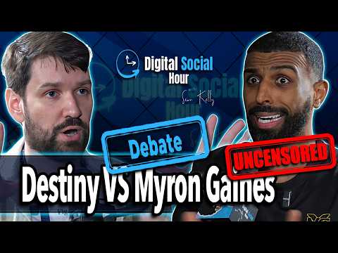 Destiny vs Myron Gaines: EXPLOSIVE Debate on Israel-Palestine | DSH #1447