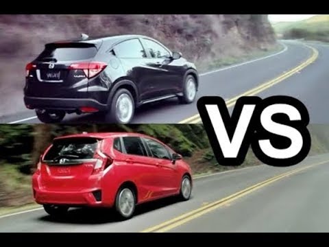 2016 Honda HR-V Vs 2015 Honda Jazz Fit (DESIGN)