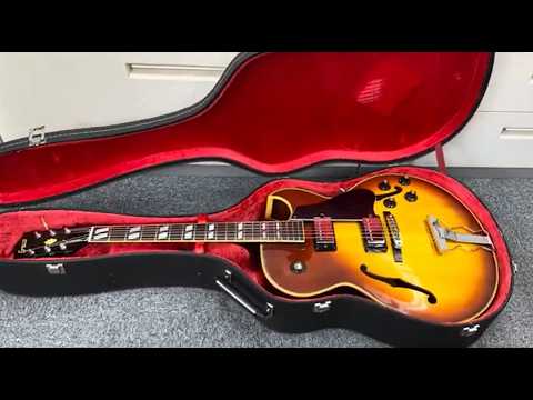 Greco S-55 (1976) Gibson ES-175 Style Hollow Body Made in Japan w/ Case image 25