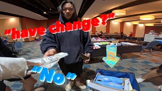 QUICK PROFIT AT SNEAKER EVENT (HE TRIED TO SELL US FAKE SHOES)
