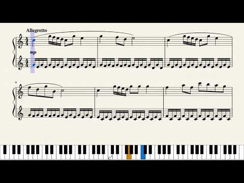 Sonata Form Exercise in G Major Piano Performance Video