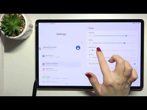 How to Mute Notifications Sound on SAMSUNG Galaxy Tab S8+ - Manage Sounds