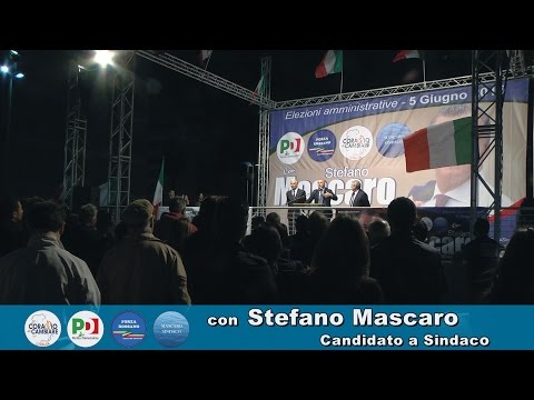 Comizio Apertura campagna elettorale Stefano Mascaro (14 maggio 2016)