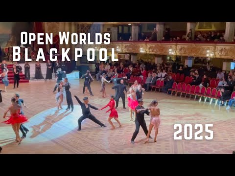 The Open Worlds Blackpool I 2025 I Round 2 I Trophy Latin B