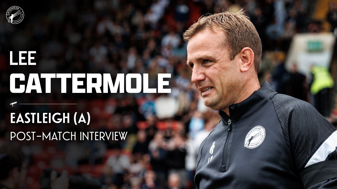 💬 “The group will grow” | Lee Cattermole post-Eastleigh (A) | POST-MATCH