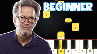 Tears In heaven - Eric Clapton | Beginner Piano Tutorial | Easy Piano